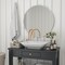 Flash Furniture 36" Round Silver Metal Framed Accent Wall Mirror HFKHD-6GD-CRE8-202315-GG - alternate 10